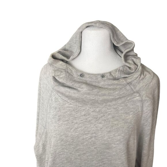 Z by Zella Plus 1X Hoodie Pullover Sweatshirt Gray Long Sleeve Pocket - Picture 7 of 12